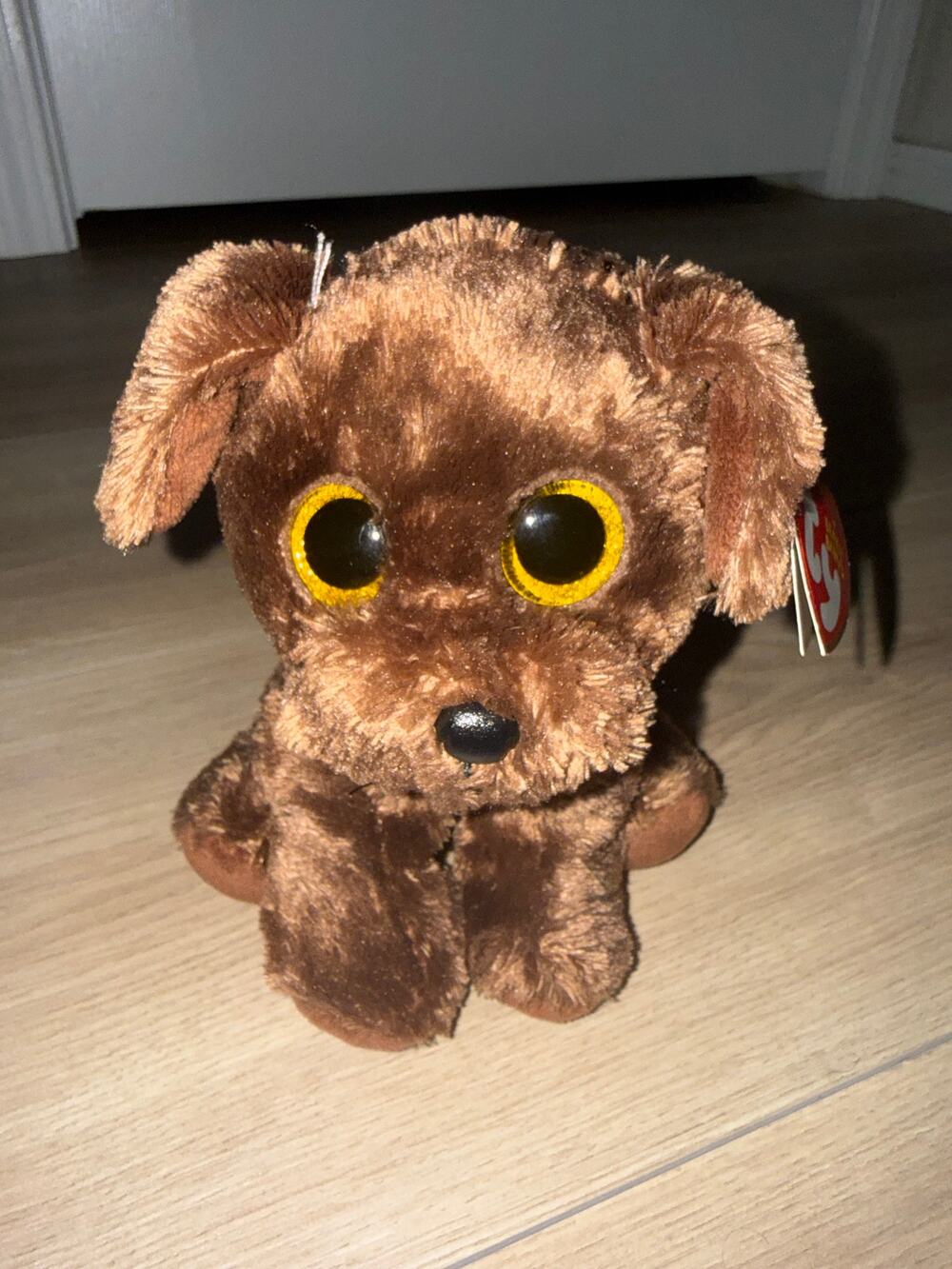 Ty Beanie Baby Nuzzle The Chocolate Lab Rare